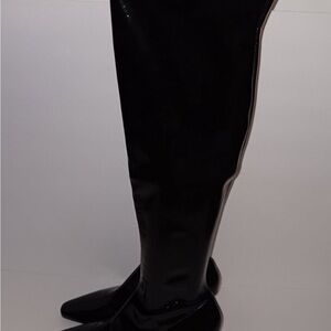 Black Over-the-Knee Women's Boots